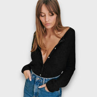 Brivelle – Strickcardigan – Schwarz