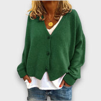 Shamira – Strick-Cardigan – Grün