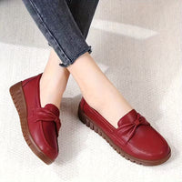 Mireia™ – Bequeme Loafer für empfindliche Füße – Rot