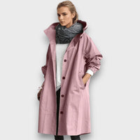 Lurea – Eleganter Regen-Trench – Rosa
