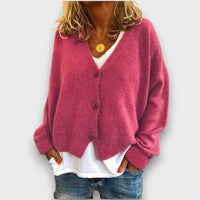 Shamira – Strick-Cardigan – Rosarot