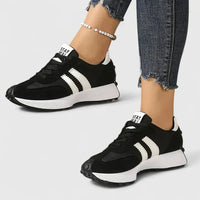 Mara | leichte sneakers damen sommer – Schwarz
