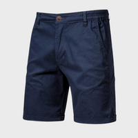 Kurze, Weite Shorts mit Seitentaschen für Herren | Ideal für den Sommer – Dunkelblau