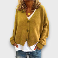 Shamira – Strick-Cardigan – Gelb