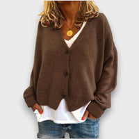 Shamira – Strick-Cardigan – Braun