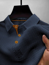 Tharic - Leichtes Poloshirt – Dunkelblau