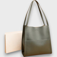 Marisse – Klassische Schultertasche – Grün