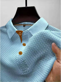 Tharic - Leichtes Poloshirt – Hellblau