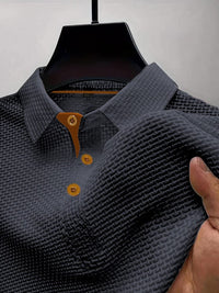 Tharic - Leichtes Poloshirt – Dunkelgrau