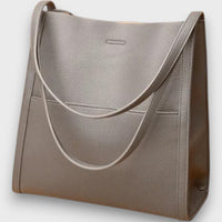 Marisse – Klassische Schultertasche – Grau