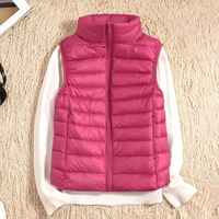 Sophie - Leichte, warme Jacke – Dunkelrosa