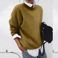 Zinnia - Ein bequemer und lässiger Damenpullover – Gelb