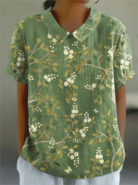 Inga - Bluse Mit Blumendruck – Floral 8
