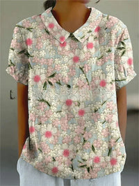Inga - Bluse Mit Blumendruck – Floral 7
