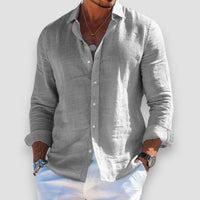Casual Men's Shirt – Grau
