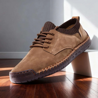 Riccardo Wildleder Sneakers – Khaki