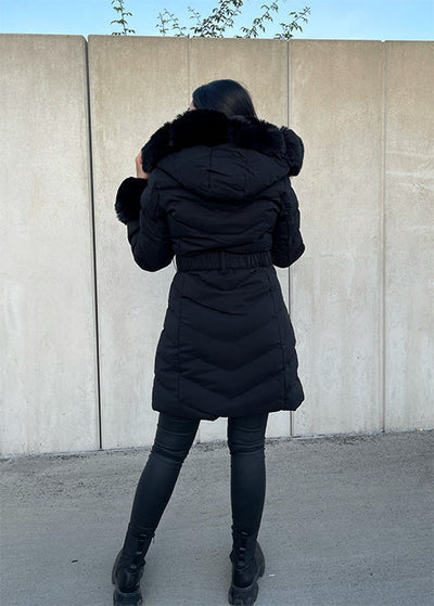 Crusk | Winterjacke mit Kunstfell