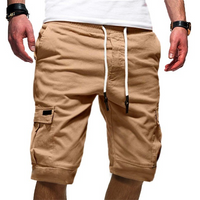 Jasper | Herren Cargo-Shorts mit Tunnelzug – Beige