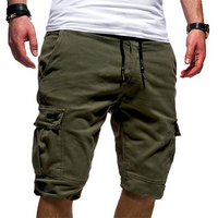 Jasper | Herren Cargo-Shorts mit Tunnelzug – Dunkelgrün