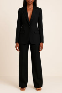 Johanna | Blazer-Hosen-Set im Business-Look – Schwarz