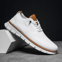 Jomel | Herren leichte Mesh Sneaker atmungsaktiv – Weiß