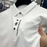 Jonas | Herren Atmungsaktives Komfort-Poloshirt – Weiß