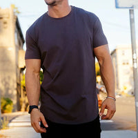Angelo - Shape Shirt Mit Sportlichem Schnitt – Holzkohle