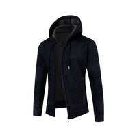 LUKAS – Der gemütliche Kapuzenpullover für Herren – Dunkelblau