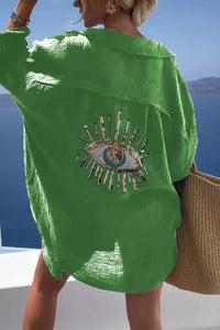 Heidi-Mode | Übergroßes Shirt Aus Baumwolle – Grün