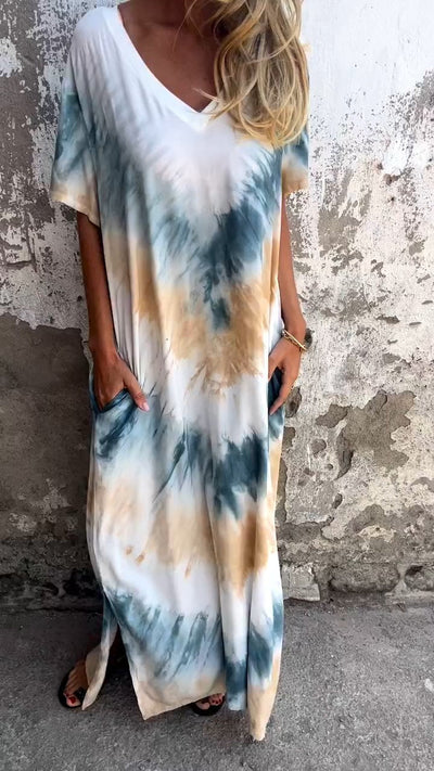 Olivia - Elegantes langes Kleid