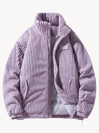 Adam | Stylische Cordjacke – Hell Violett
