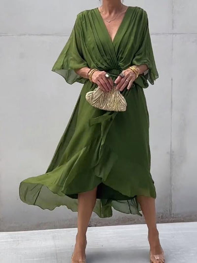 Tessa - Elegantes Kleid mit V-Ausschnitt