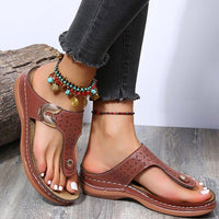 Lovely - Ledersandalen für Frauen – Braun