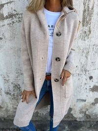Norvella - Liora Strickmantel – Beige