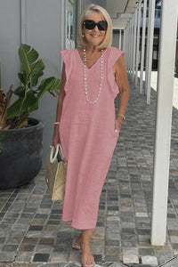 Celeste | Leichtes Sommerkleid für mühelosen Stil – Rosa