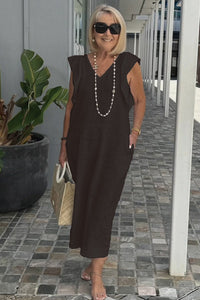Celeste | Leichtes Sommerkleid für mühelosen Stil – Schwarz (Fast ausverkauft)