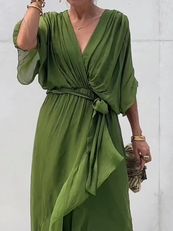 Tessa - Elegantes Kleid mit V-Ausschnitt