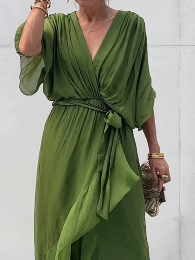 Tessa - Elegantes Kleid mit V-Ausschnitt
