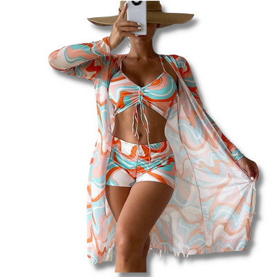 Julia Dreiteiliger Bikini | 50% RABATT