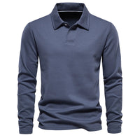 Julian | Herren Zeitloser Strickpullover – Blau