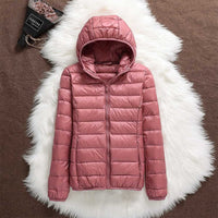 TEODORA - GESTEPPTE JACKE MIT KAPUZE – Altrosa