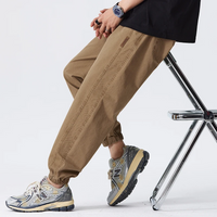 Nora | Jogginghose aus 100% Baumwolle – Khaki