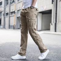 Lukas | Moderne Herren-Cargohose für Alltag & Freizeit – Khaki