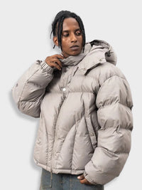Wicose | Parka-Jacke mit Kapuze – Khaki