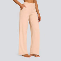 Calista | Elegante Hose aus weichem Jersey – Aprikose
