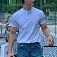 Klassisch elegantes Poloshirt für Herren | Kurzarm – Weiß