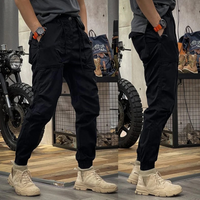 Klassische Cargohose für Herren | Cargo – Schwarz