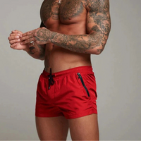 Klassische Schwimmshorts für Herren | Sport – Rot