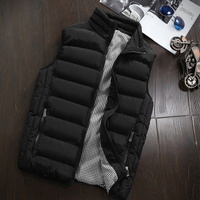 Klassischer Winter-Bodywarmer für Herren | Wasserdicht – Schwarz