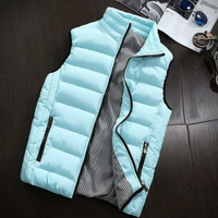 Klassischer Winter-Bodywarmer für Herren | Wasserdicht – Türkis